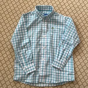 J. Bailey boys button down plaid dress shirt